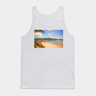 the island. Seychelles. Tank Top